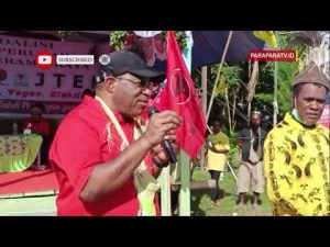 Ketua DPD PDIP Papua Ajak Warga Pilih Bupati Yang Punya Jaringan Hingga Ke Pusat
