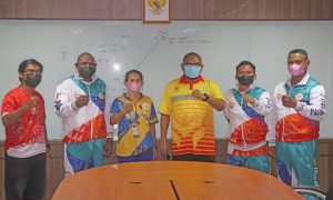 Atlit dan Pelatih Karate PON Papua fokus pada pertandingan