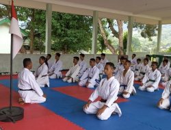 Dojo KKI Rindam XVII Cenderawasih Mengasah 31 Karateka