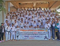 Dojo KKI Bank Papua Karate Club Ujian KYU 62 Karateka
