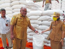 Sidak Inflasi TPID Kota Jayapura, Stok Beras Aman Selama 4 Bulan