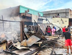 Lima Kios di Lahap si Jago Merah di Koya Barat