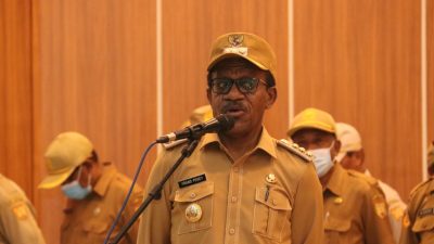 Memasuki tahun politik pemilu 2024, Penjabat walikota Dr Frans Pekey tegaskan ASN tidak terlibat politik praktis