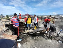 PJ Walikota Jayapura: Selain Bersihkan Puing Kebakaran, Korban juga akan diberikan bantuan