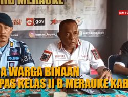 Gunakan Kain Untuk Panjat Tembok, Dua Warga Binaan Kabur  Dari Lapas Merauke