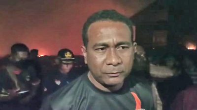 Kebakaran Pasar Pharaa, Polisi Belum Bisa Lakukan Identifikasi Penyebab Kebakaran