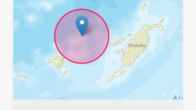 Berpotensi Tsunami Di Laut Maluku, 15 Wilayah Status Siaga dan Waspada