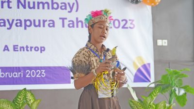 Lestarikan Budaya Port Numbay, Lomba Cerita Tingkat SD/MI Diselenggarakan