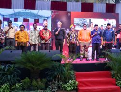 KPU RI Luncuran Kirab Pemilu 2024 di 7 Kota di Indonesia