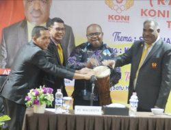 Pemkot Jayapura Dukung Pembinaan Atlet Dibawah Naungan KONI Kota Jayapura