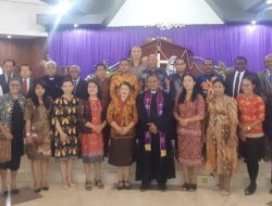 Pdt.Hiskia Rollo Lantik BTM Jadi Ketua PKB Wilayah Papua