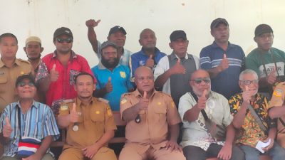 Pemerintah dan Masyarakat Kampung siap jamu tamu undangan di Puncak Upacara HUT ke-113 Kota Jayapura