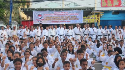 Rayakan HUT ke-56, KKI Papua gelar longmarch