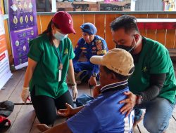 Dit Polair Polda Papua Bersama Tim doctorSHARE Berikan Layanan Medis