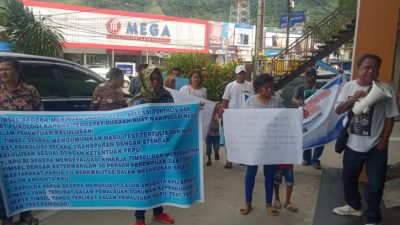 Kelompok Pengawal Demokrasi Tanah Tabi Protes Hasil Seleksi KPU Provinsi Papua, Terdapat Manipulasi