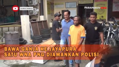 Bawa ganja ke Jayapura, Satu WNA PNG diamankan polisi