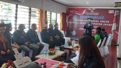 Target 7 Kursi, Partai NasDem Daftrakan Bacaleg ke KPU Kabupaten Jayapura