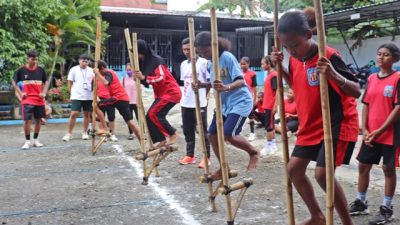 Fakultas FKIP Uncen Gelorakan Olahraga Tradisional di Era Digitalisasi