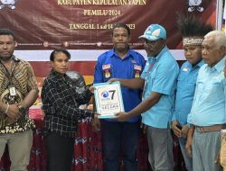 Daftarkan 25 Bacaleg DPD Partai Gelora Indonesia Yapen Optimis Raih 4 Kursi