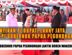 Doren Wakerkwa Dilantik Menjabat Pj. Bupati Lanny Jaya