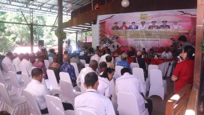 Satu Tahun Kepemimpinan Frans Pekey, Pemkot Gelar Syukuran bersama FORKOMPIMDA, Ketua LMA dan Ondoafi se-kota Jayapura