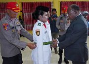 Bupati Doren Kukuhkan 30 Anggota Paskibra Kab. Lanny Jaya Tahun 2023