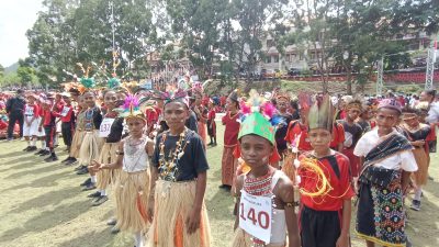 Waktu Pelaksanaan Pawai Budaya Peringati HUT RI Ke 78 di Jayapura Diundur