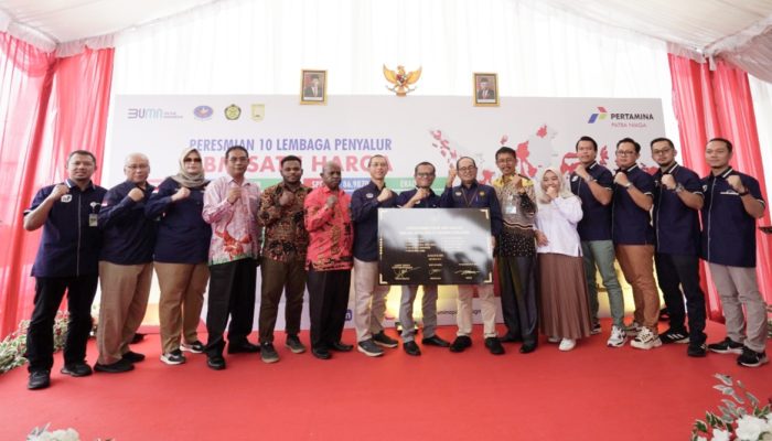 Pertamina Resmikan 10 Titik Lembaga Penyalur BBM Satu Harga di Wilayah Papua-Maluku