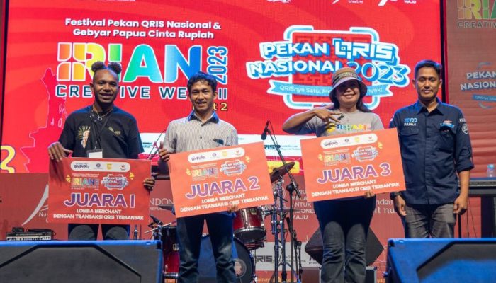 Pekan Qris Nasional 2023 di Papua Dorong Pengembangan Ekonomi Keuangan Digital dan Keuangan Inklusif