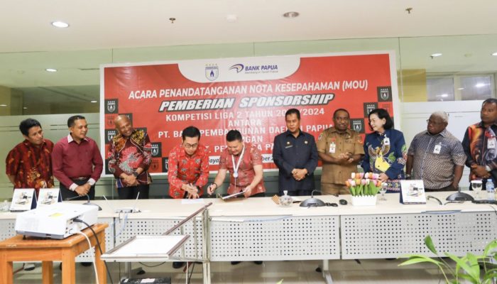 Persipura Jayapura Bakal di Sponsori Bank Papua dalam 1 Musim Pegadaian Liga 2