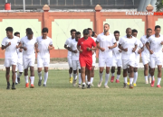 Jelang Kontra Kalteng Putra, Persipura Gelar Sesi Latihan Uji Coba Lapangan