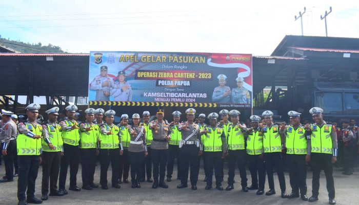 14 Hari Kedepan Polresta Jayapura Kota Gelar Operasi Cartenz