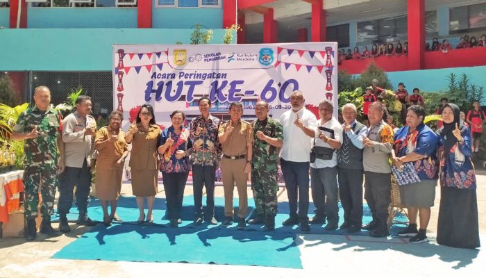 HUT ke 60 SMPN 1 kota Jayapura, Purnama Sinaga: Terus Berkarya dan Berinovasi