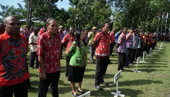 Peringati Hari Batik Nasional, ASN Pemkot Gunakan Seragam Batik saat Apel Gabungan