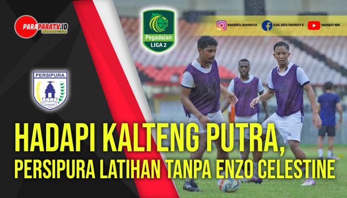 Hadapi Kalteng Putra, Persipura Latihan Tanpa Enzo Celestine