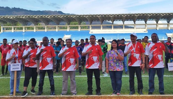 32 Tim Ramaikan Open Turnamen Sepak Bola Pj Bupati Cup I