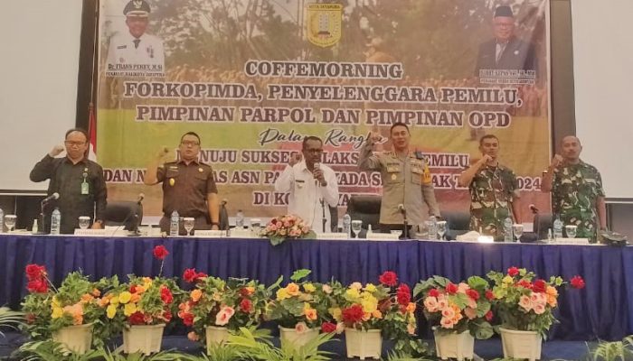 Ciptakan Pemilu Damai, Pemkot Jayapura Gelar Coffee Morning