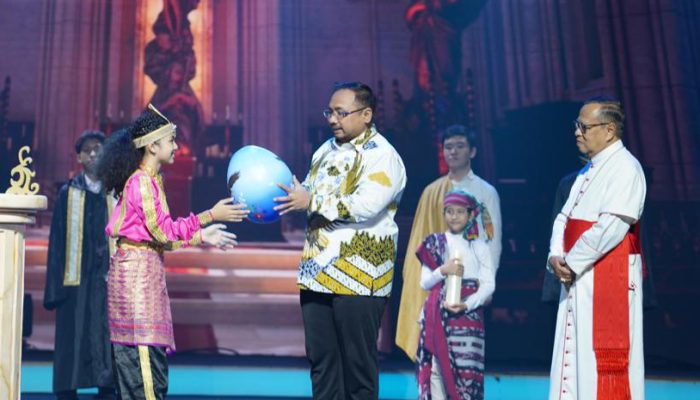 Buka Pesparani III, Menag Apresiasi Doktrin 100% Katolik 100% Indonesia