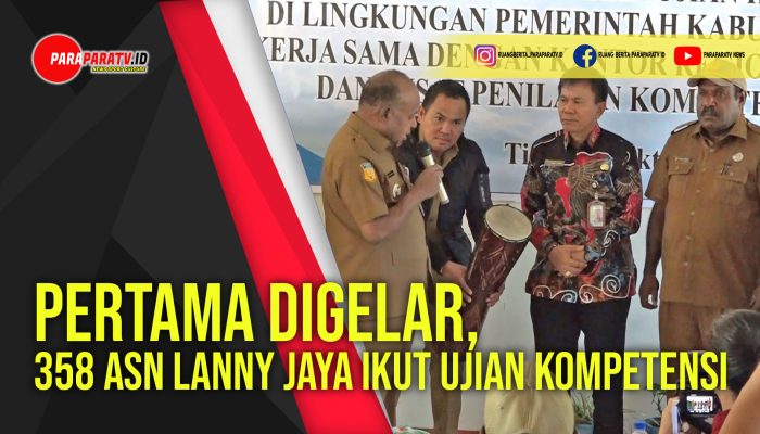 Pertama Digelar, 358 ASN Lanny Jaya ikut ujian kompetensi