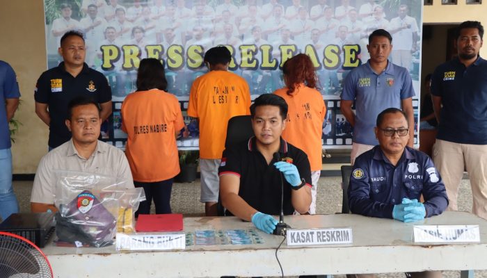 Polisi Nabire Berhasil Amankan Tiga Pelaku Pengedar Uang Palsu