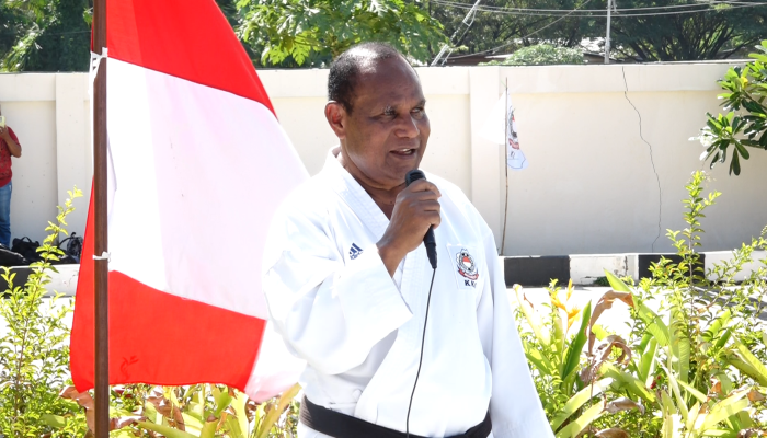 Ini Pesan Dewan Guru pada Ujian Kyu dan Temu Sabuk Hitam KKI Papua Tahun 2023