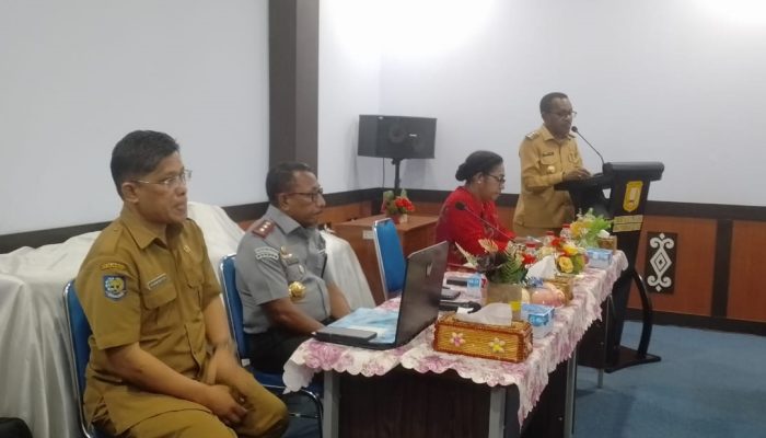 Penjabat Walikota Jayapura buka Rakerda Dekranasda kota Jayapura tahun 2023