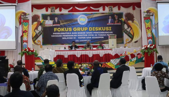 BP YPK gelar FGD bersama guru di Yapen