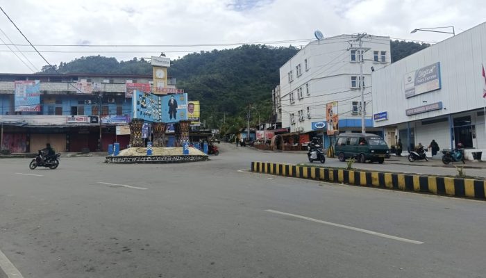Aktivitas di Kota Jayapura Normal Jelang Kedatangan Jenazah Mantan Gubernur Papua Lukas Enembe