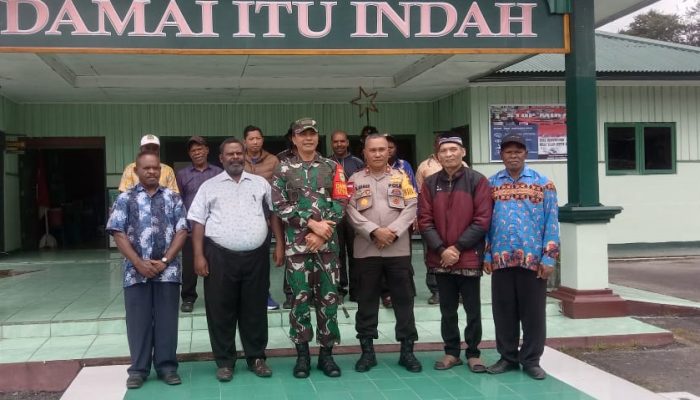 Jaga Toleransi Antar Umat Beragama, Dandim Puncak Jaya Gelar Coffee Morning Libatkan Tokoh Agama dan Pemuda