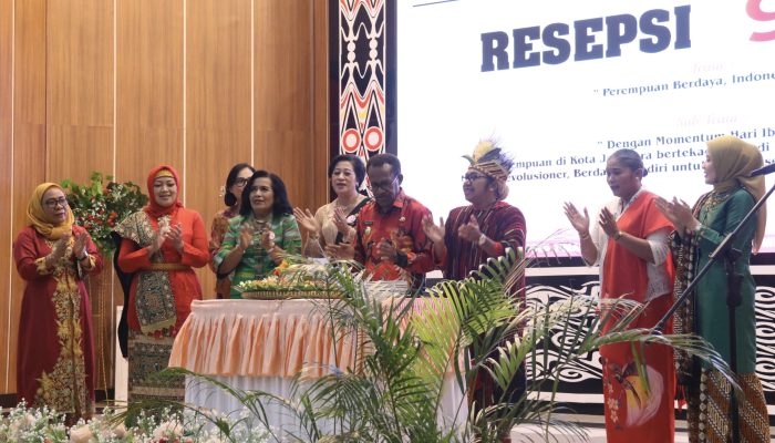 GOW Kota Jayapura Gelar Resepsi Peringatan Hari Ibu ke-95 : Perempuan Berdaya, Indonesia Maju