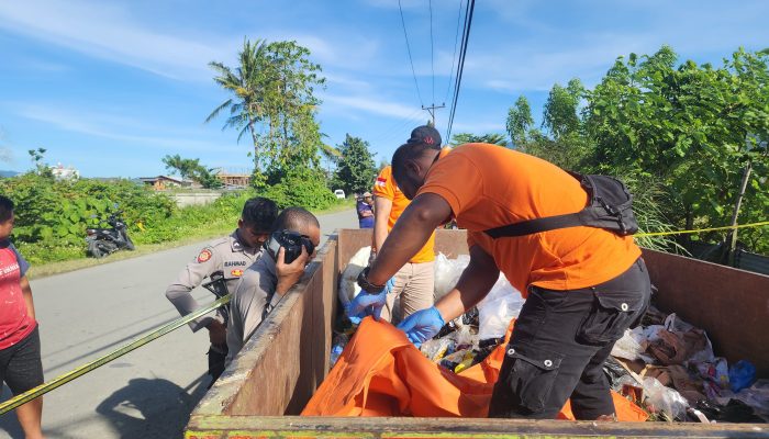 Warga Sentani Digegerkan dengan Penemuan Jasad Bayi di Tempat Sampah