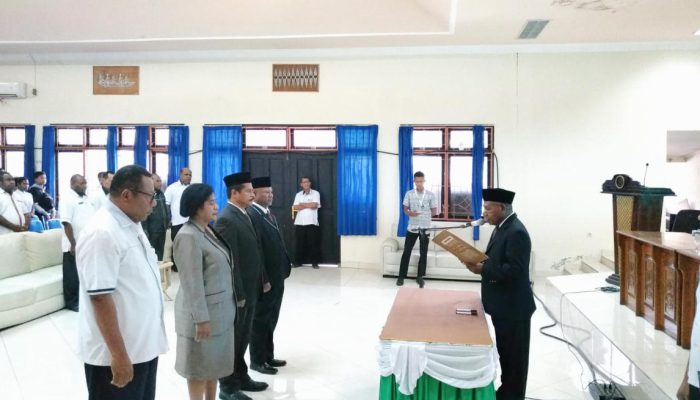 Mantan Bupati Jayapura Saksi Kunci Pemalsuan Akta PD Baniyau
