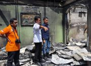 Polri Lakukan Olah TKP Kebakaran di Kampung Yoka, Distrik Heram, Kota Jayapura