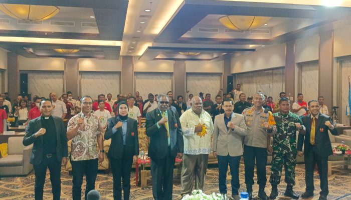 Gelar Rakerkot, KONI Kota Jayapura Bahas Program Kerja dan Persiapan Hadapi PON XXI